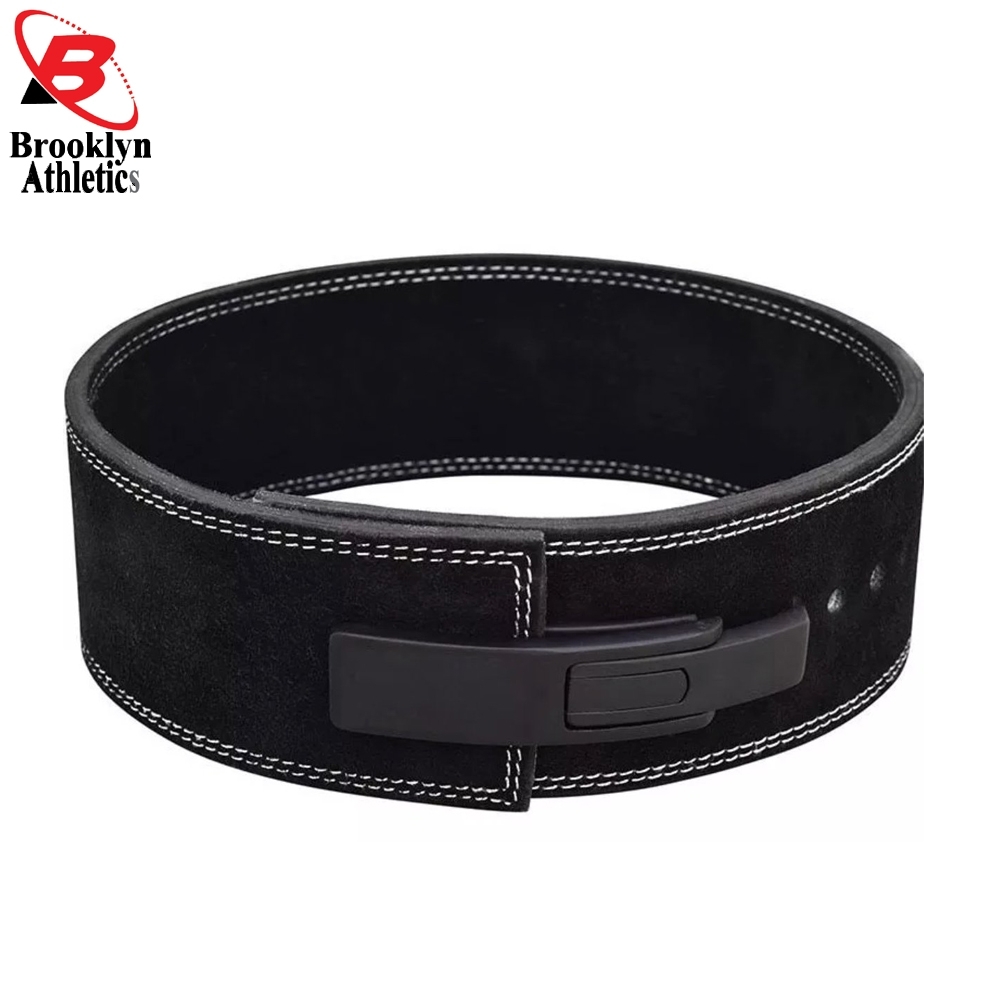 Lever powerlifting belt